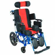 Кресло-коляска механическая FS218 (MK-005-41) красная