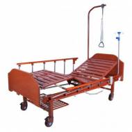 Электрическая медицинская кровать DB-7 (2 функции) MM-077Н с полкой