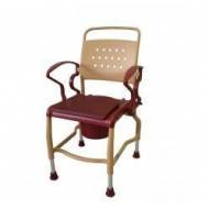 Кресло-стул с санитарным оснащением КЕЛЬН бордовый